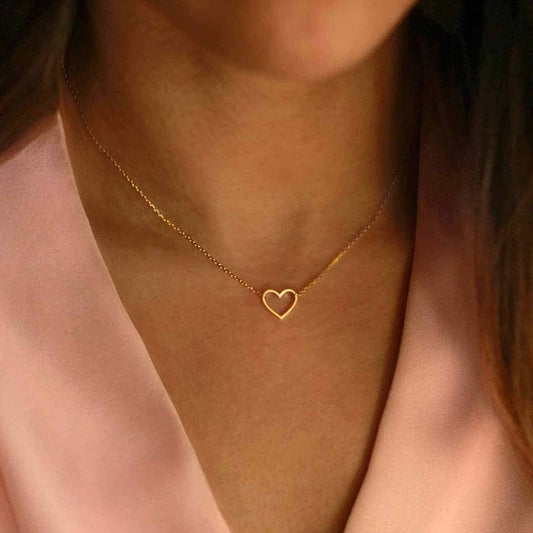 Heart Full Of Love Necklace: Rose Gold