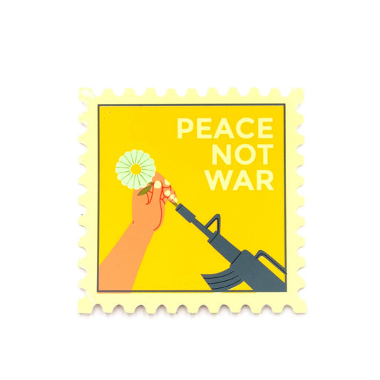 Peace Not War Sticker